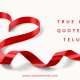 True Love Quotes in Telugu